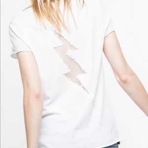 Zadig & Voltaire Lightning Bolt Tee